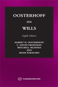 Cover of Oosterhoff on Wills