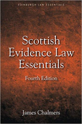Cover of Law Essentials: Scottish Evidence Law Essentials