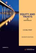 Cover of Equity and Trusts in Australia