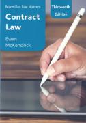 Cover of Palgrave Law Masters: Contract Law