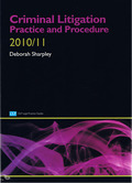 Cover of College of Law LPC: Criminal Litigation: Practice and Procedure 2010/2011