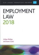 Cover of CLP Legal Practice Guides: Employment Law 2018
