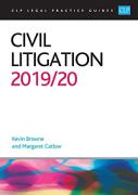 Cover of CLP Legal Practice Guides: Civil Litigation 2019/20
