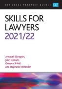 Cover of CLP Legal Practice Guides: Skills for Lawyers 2021/22