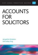 Cover of CLP Legal Practice Guides: Accounts for Solicitors 2023-24