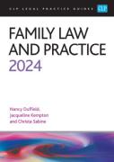 Cover of CLP Legal Practice Guides: Family Law and Practice 2024