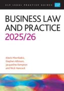 Cover of CLP Legal Practice Guides: Business Law and Practice 2025-26