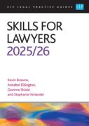 Cover of CLP Legal Practice Guides: Skills for Lawyers 2025-26
