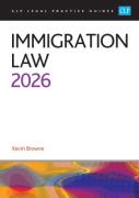 Cover of CLP Legal Practice Guides: Immigration Law 2026