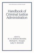 Cover of Handbook of Criminal Justice Administration