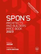 Cover of Spon's Architects and Builders Price Book 2023