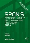 Cover of Spon's External Works and Landscape Price Book 2024