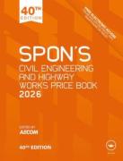 Cover of Spon's Civil Engineering and Highway Works Price Book 2026