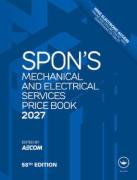 Cover of Spon's Mechanical and Electrical Services Price Book 2027