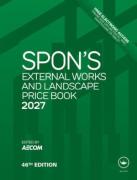 Cover of Spon's External Works and Landscape Price Book 2027