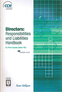 Cover of Directors: Responsibilities and Liabilities Handbook