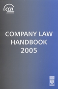 Cover of CCH Company Law Handbook 2005
