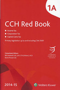 Cover of CCH The Red Book 2014-15 (Volumes 1A, 1B, 1C, 1D, 1E, 1F, 1G, 1H + Index)