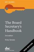 Cover of The Board Secretary’s Handbook