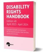 Cover of Disability Rights Handbook 2023-24
