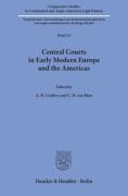 Cover of Central Courts in Early Modern Europe and the Americas