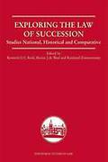 Cover of Exploring the Law of Succession: Studies National, Historical and Comparative