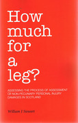 Cover of How Much for a Leg?: Assessing the Process of Assessment of Non-pecuniary Personal Injury Damages in Scotland