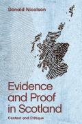Cover of Evidence and Proof in Scotland: Context and Critique