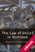 Cover of The Law of Delict in Scotland (eBook)