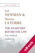 Cover of The Anarchist before the Law: Law without Authority (eBook)