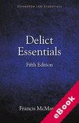 Cover of Delict Essentials (eBook)