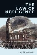 Cover of The Law of Negligence