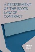 Cover of A Restatement of the Scots Law of Contract