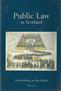 Cover of Public Law in Scotland