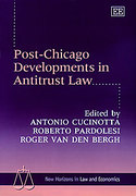 Cover of Post-Chicago Developments in Antitrust Law