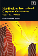 Cover of Handbook On International Corporate Governance: Country Analyses