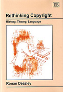 Cover of Rethinking Copyright: History, Theory, Language