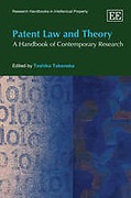 Cover of Patent Law And Theory: A Handbook of Contemporary Research