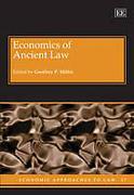 Cover of Economics of Ancient Law