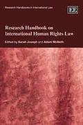 Cover of Research Handbook on International Human Rights Law