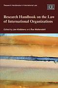 Cover of Research Handbook on the Law of International Organizations