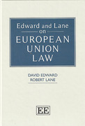 Cover of Edward and Lane on European Union Law