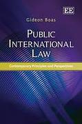 Cover of Public International Law: Contemporary Principles and Perspectives