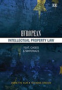 Cover of European Intellectual Property Law: Text, Cases and Materials