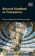 Cover of Research Handbook on Transparency