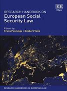 Cover of Research Handbook on European Social Security Law