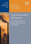 Cover of Transboundary Pollution: Evolving Issues of International Law and Policy