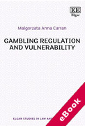 Cover of Gambling Regulation and Vulnerability (eBook)