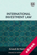 Cover of International Investment Law (eBook)