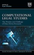 Cover of Computational Legal Studies: The Promise and Challenge of Data-Driven Research